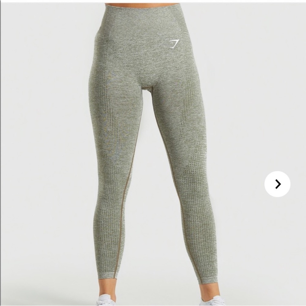 Gymshark green vital seamless leggings